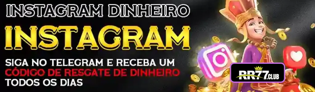 Banner de bônus RR77 cassino